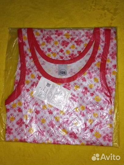 Набор из 2 трусов для девочки на рост 128 Новые