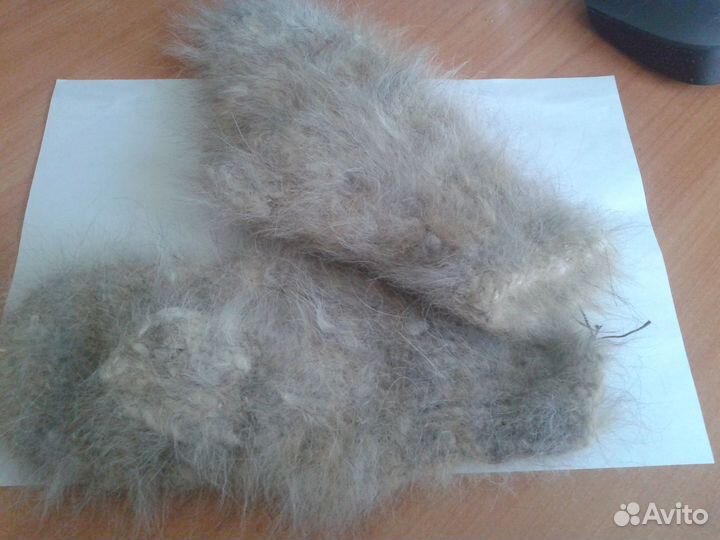 Варежки пуховые