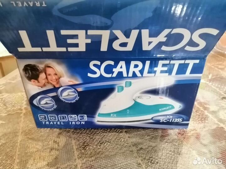 Утюг новый scarlett