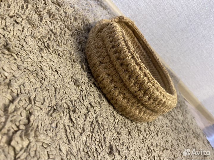 Корзинка из джута новая