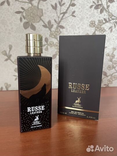 Туалетная вода Russe leather Maison Alhambra