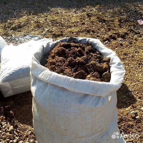 Навоз перегной в мешках