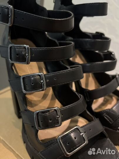 Туфли босоножки на высоком каблуке ASOS