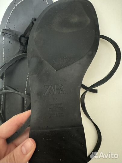 Греческие сандалии 37/38 Zara