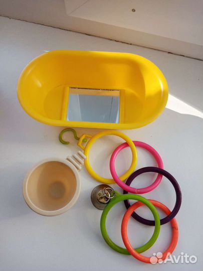 Игрушки для попугая