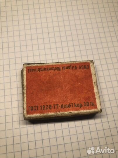 Спички tallinn-80 СССР олимпиада 1980 в Таллинне