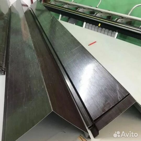 Откосы из жести фасадные RAL9003