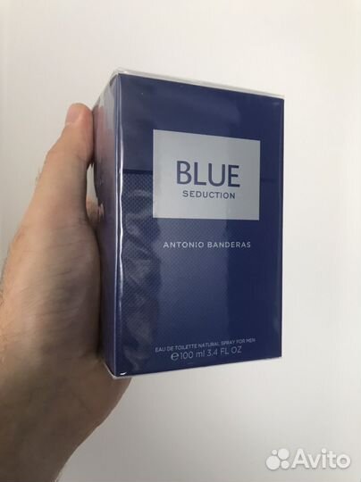 Туалетная вода antonio banderas blue seduction
