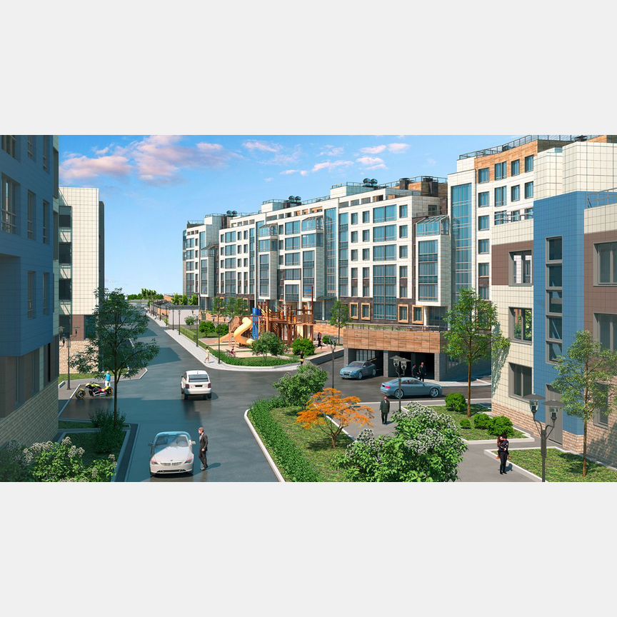 2-к. квартира, 64,7 м², 2/7 эт.