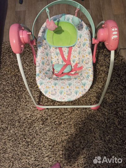 Детские электронные качели