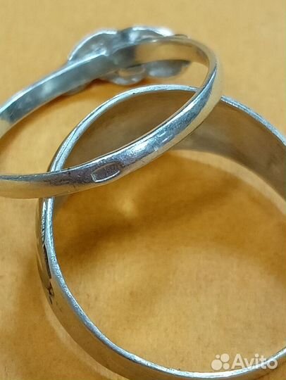 Серебро кольца, подвеска