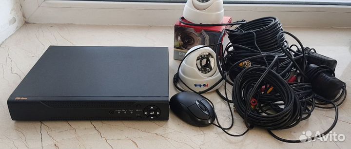 Комплект видеонаблюдения Ps-Link 2 камеры для поме