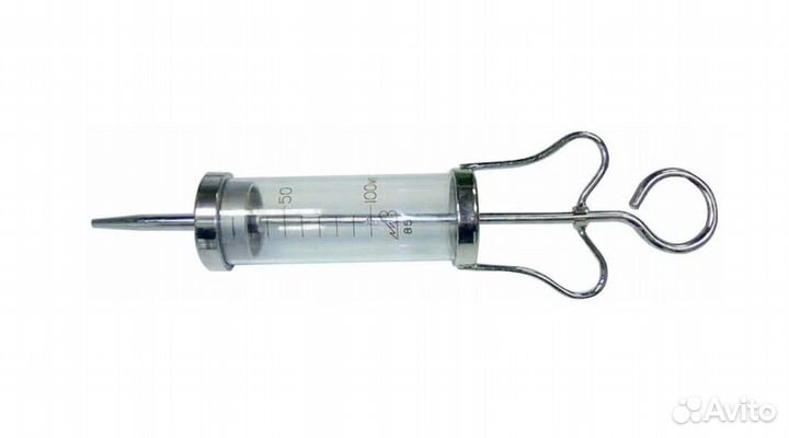 Шприц жанэ стеклянный д/промыв. полостей 100 мл