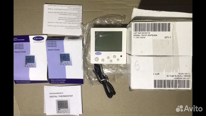 Пульт управления электрическими завесами и фанкойл