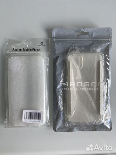 Чехол на iPhone 11 прозрачный новый