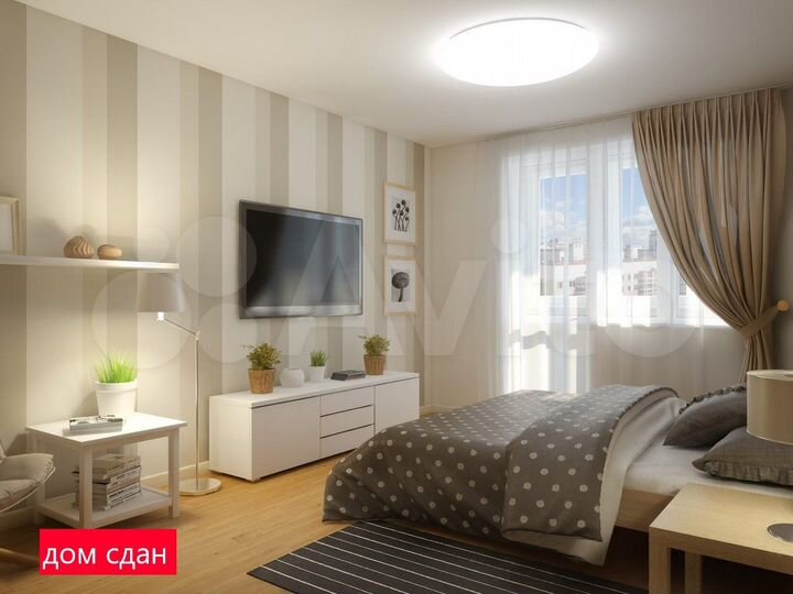 2-к. квартира, 62,7 м², 3/16 эт.