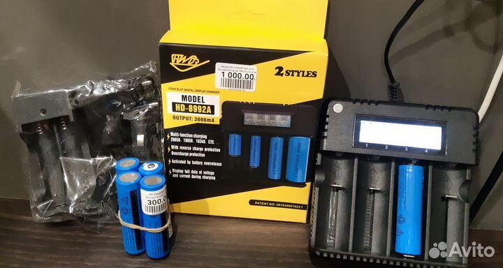 Зарядное устройство для аккумуляторов 18650