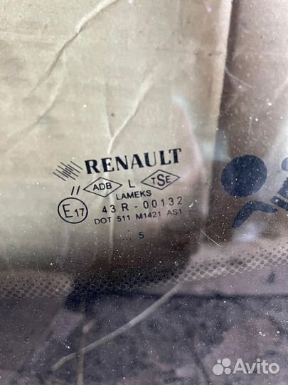Стекло на renault mеgan 2
