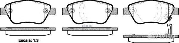 858 31 FDB1920FO827781 1605353 колодки дис