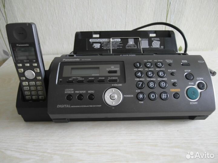 Телефон факс Panasonic KX-FC 228