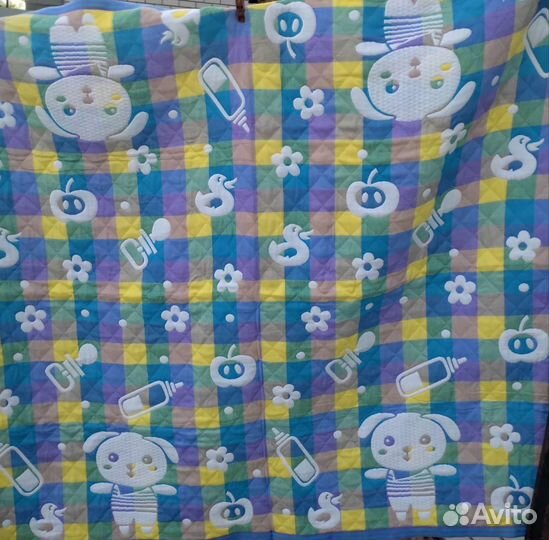 Муслиновое покрывало детское