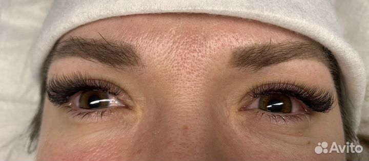 Наращивание ресниц на дому