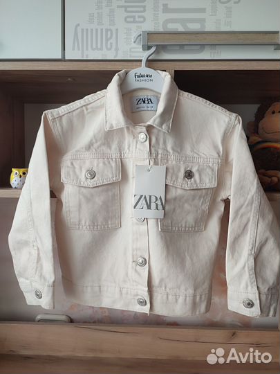 Джинсовка для девочки zara