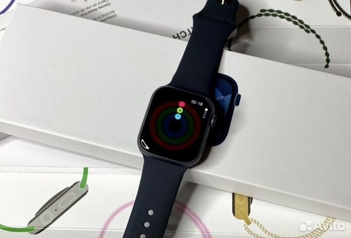 Apple watch 9 45 mm (яблоко при включении)