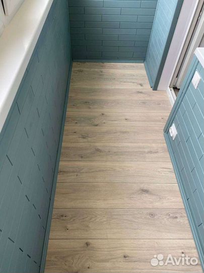 Внутренняя отделка балкона