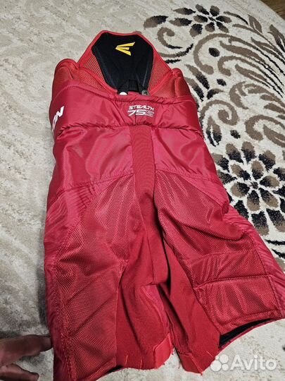 Хоккейные шорты Eastone Jr M. Красные