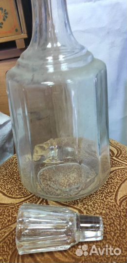 Графин с рюмкой -крышкой, для воды из СССР