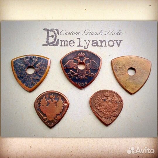 Медиатор из монеты от DEmelyanov