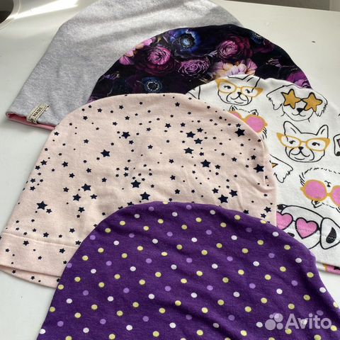 Шапка летняя на девочку 50 р-р