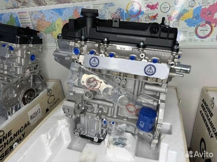 Новый Двигатель G4LC Kia Rio