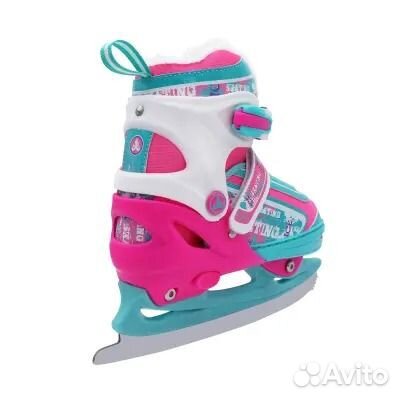 Коньки ледовые раздвижные RGX Player mint