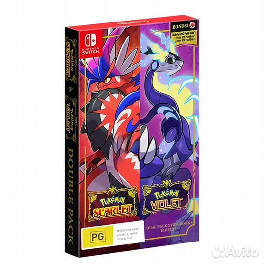 Pokemon Scarlet & Pokemon Violet Dual Pack Steelbo