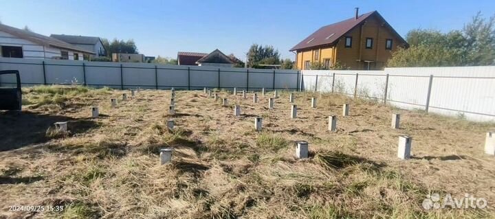 Забивные сваи. Установка под ключ