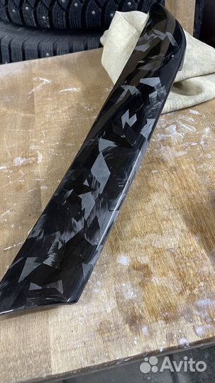 Накладки дверей volkswagen passat карбоновые