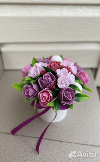 Букет из мыла ручной работы