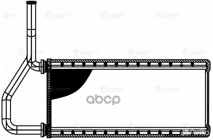 Радиатор отоп. LRh2303 luzar