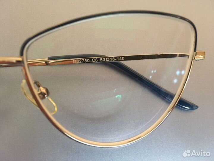 Очки с диоптриями (минус 2), р.ц. 60