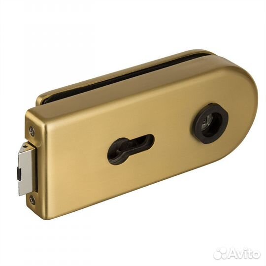 Замок под ключевую вставку для стеклянной двери