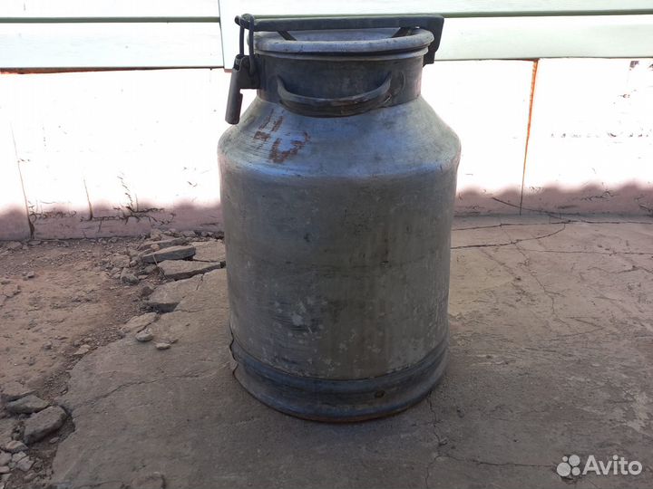 Фляга алюминиевая бу 40л