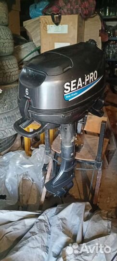 Продам лодку с мотором sea pro 6