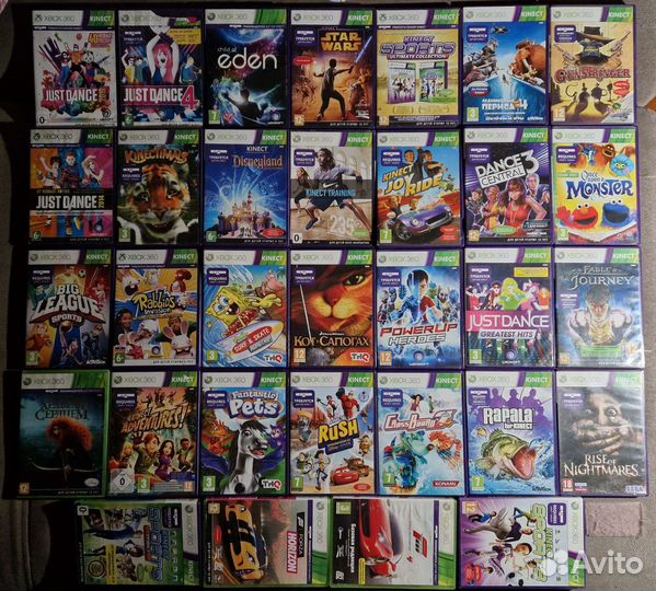 Игры на xbox 360 Kinect