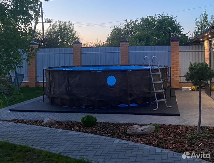 Бассейн каркасный