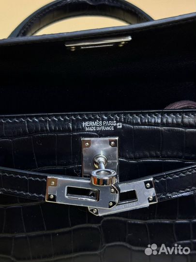 Сумка Hermes Kelly mini crocodile Оригинал