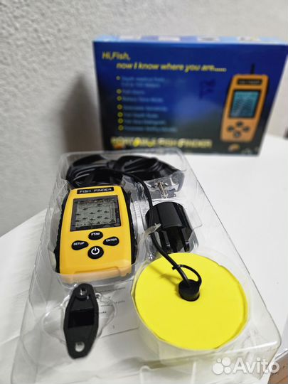 Эхолот для рыбалки зимней илетней fish finder