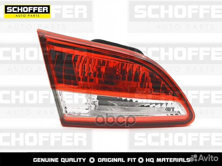 Фонарь в крышку багажника левый nissan almera