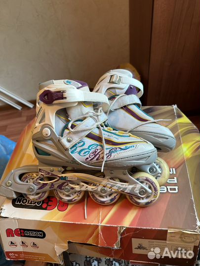 Ролики для девочки раздвижные